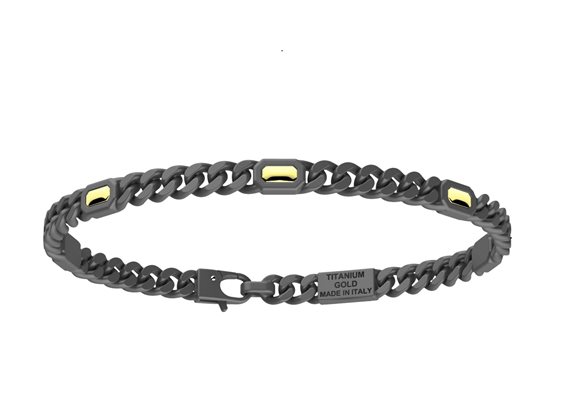 Bracciale Zancan Uomo TITANIO in Titanio ETB440G - ETB440G